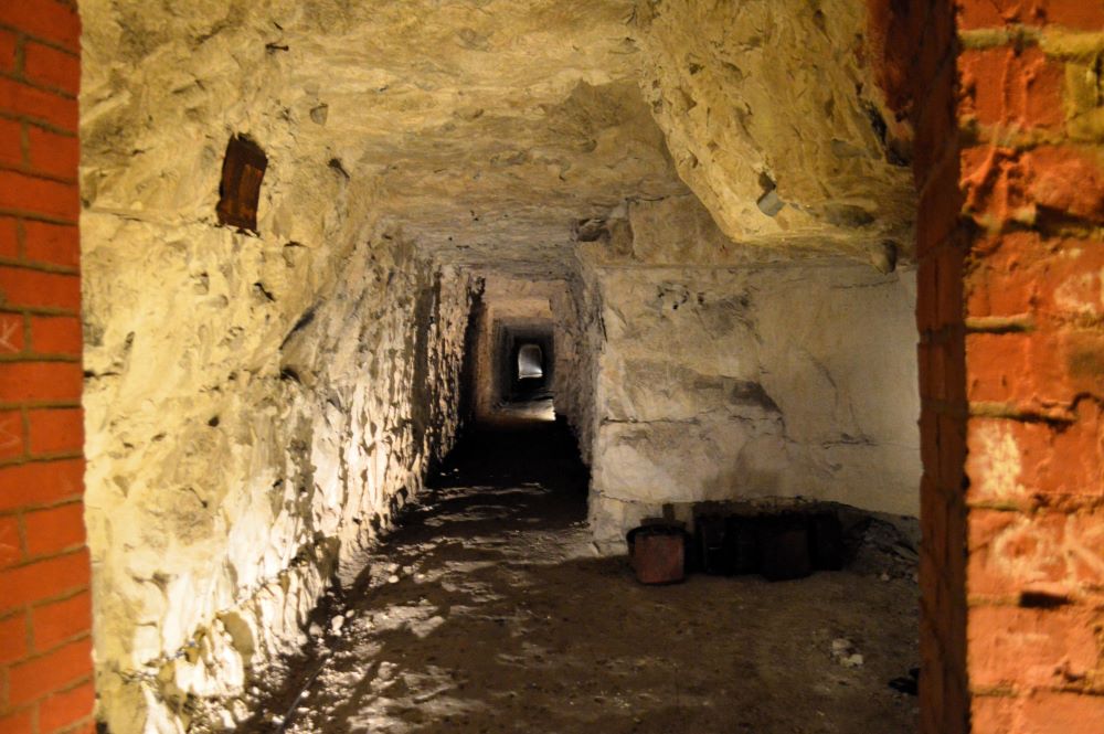 tunnel dans la carrière Wellington