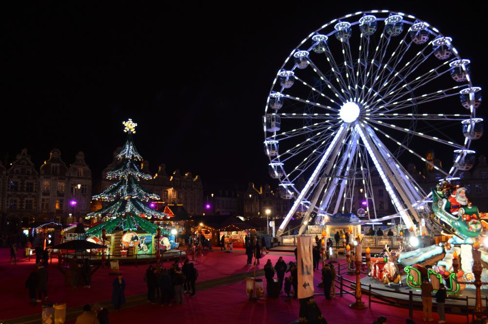 grande roue de nuit