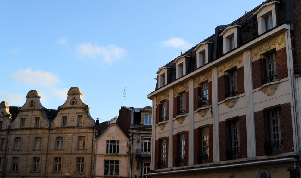 façades baroque flamand et art déco