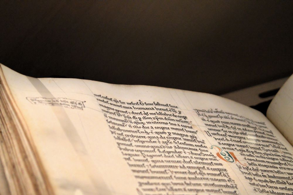 manuscrit du Moyen Âge