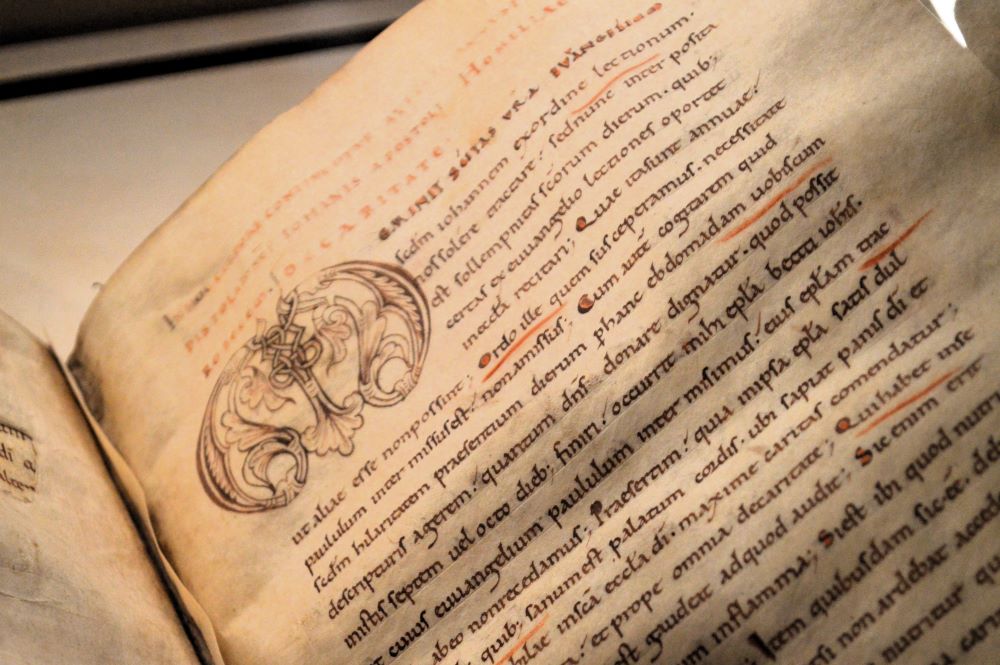 manuscrit du Moyen Âge