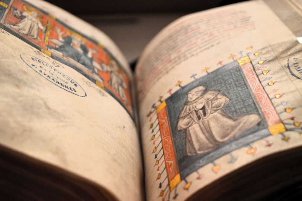 manuscrit du Moyen Âge