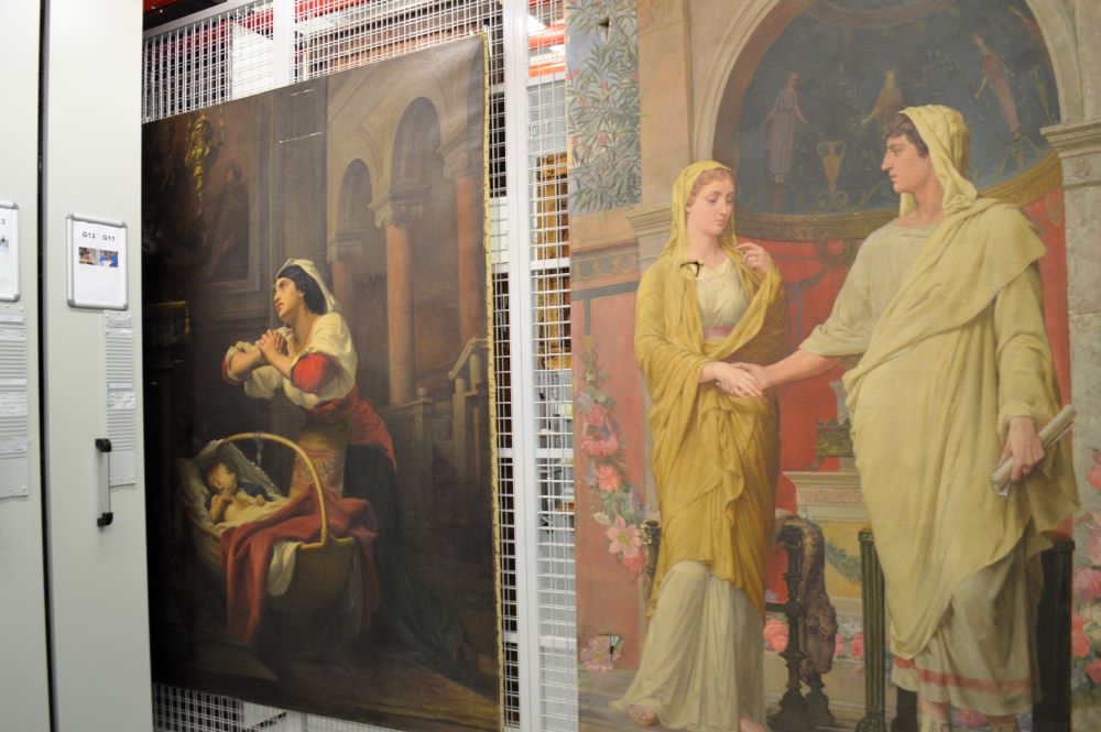 des tableaux sur une grille