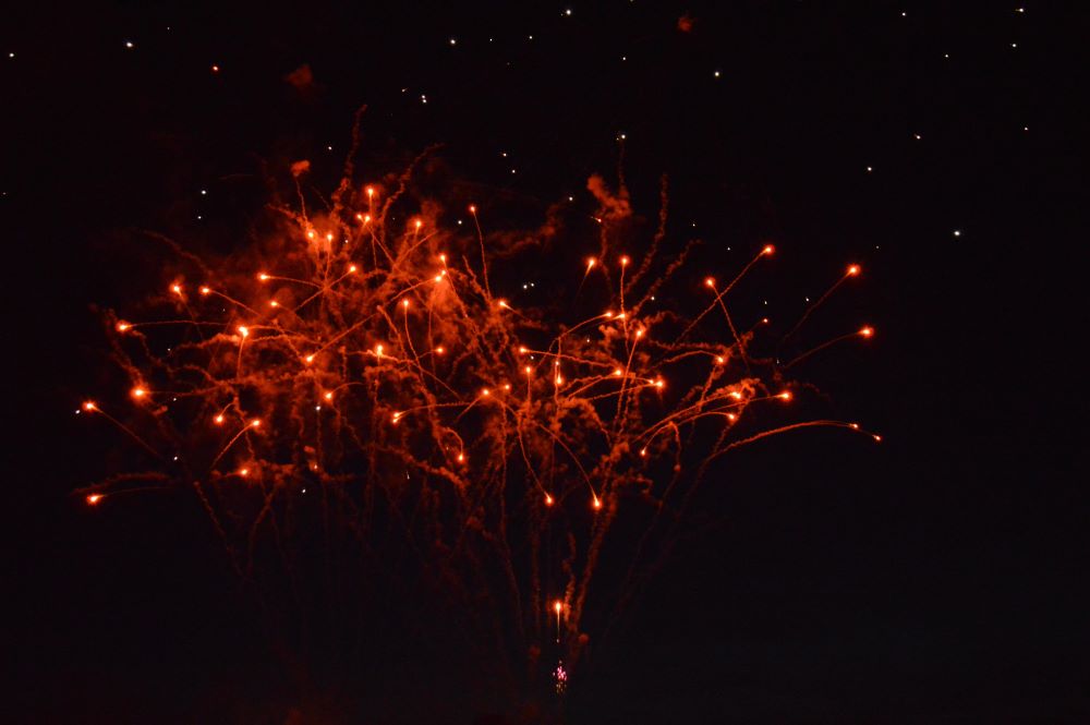 feu d'artifice 