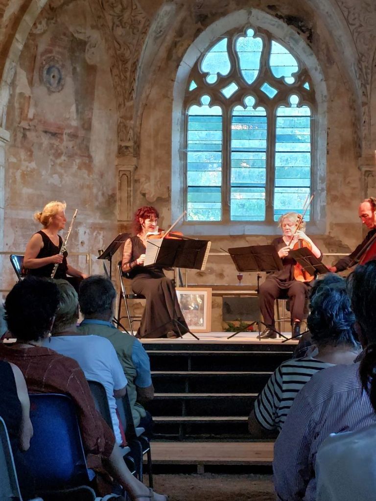 concert d'un quatuor classique