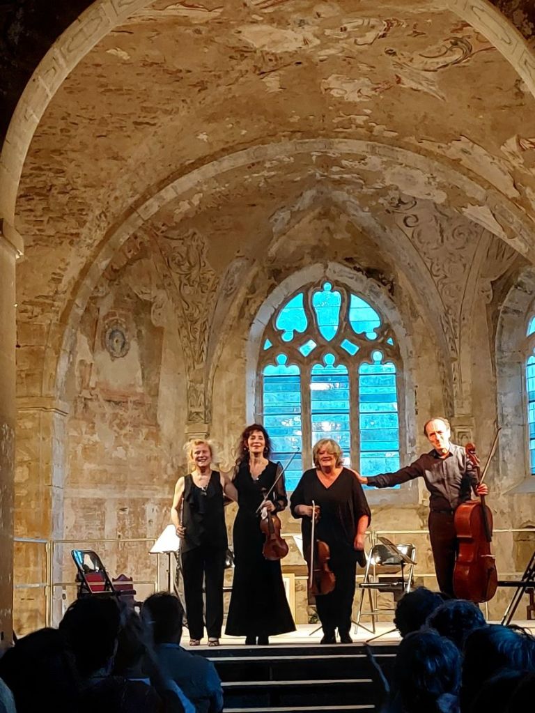 salut final d'un concert classique