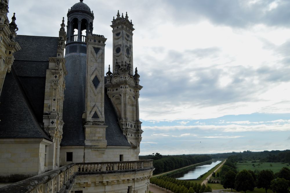 cheminées sur les toits