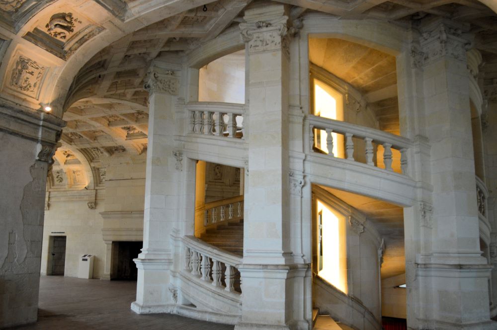 escalier monumental de la Renaissance