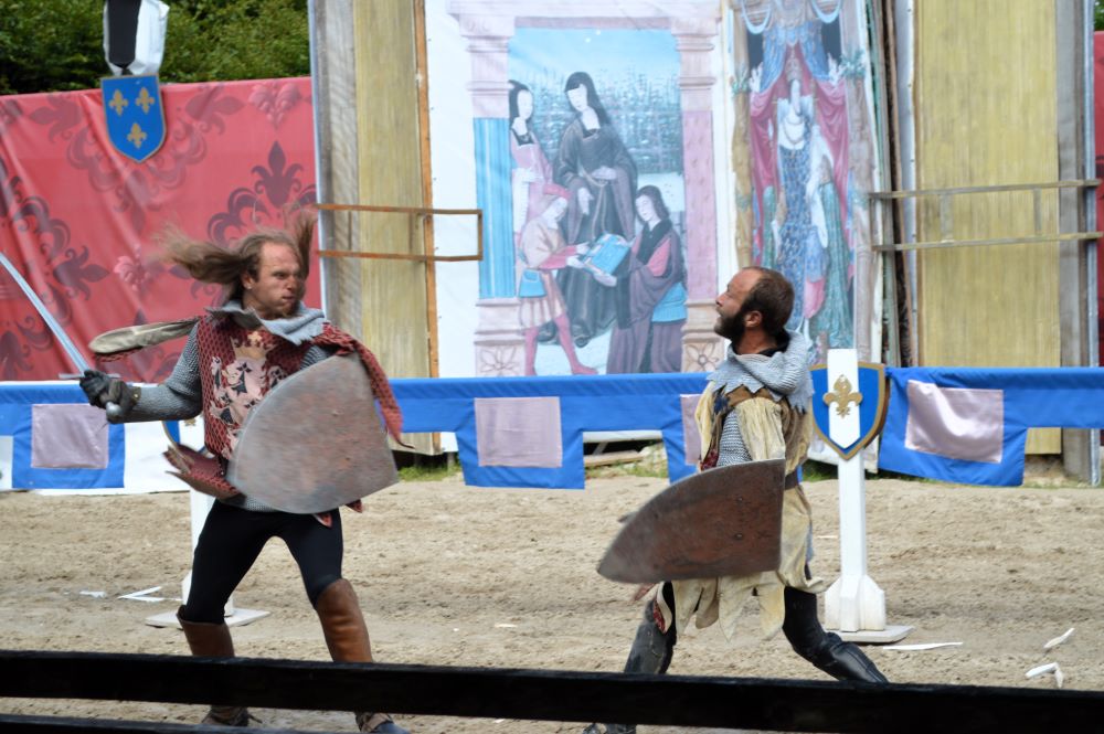 Combat médiéval à pied