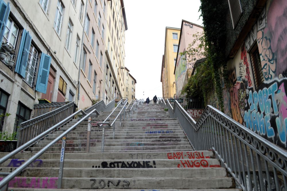 escalier urbain