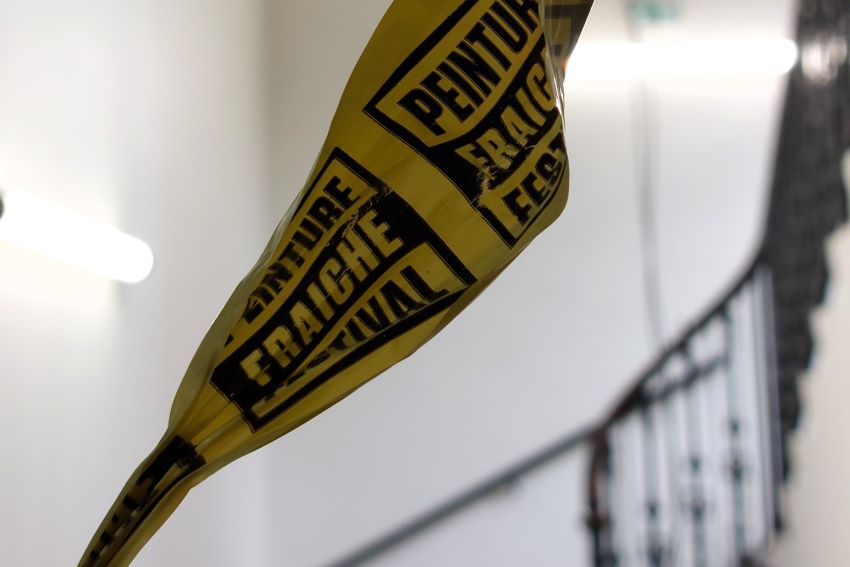 rubalise avec le logo du Peinture Fraiche Festival