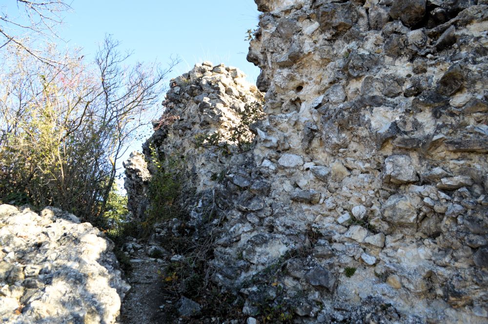 ruines d'un château fort