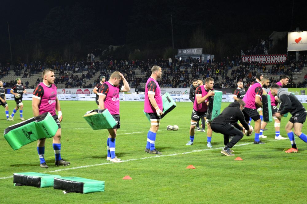 entrainement de rugby