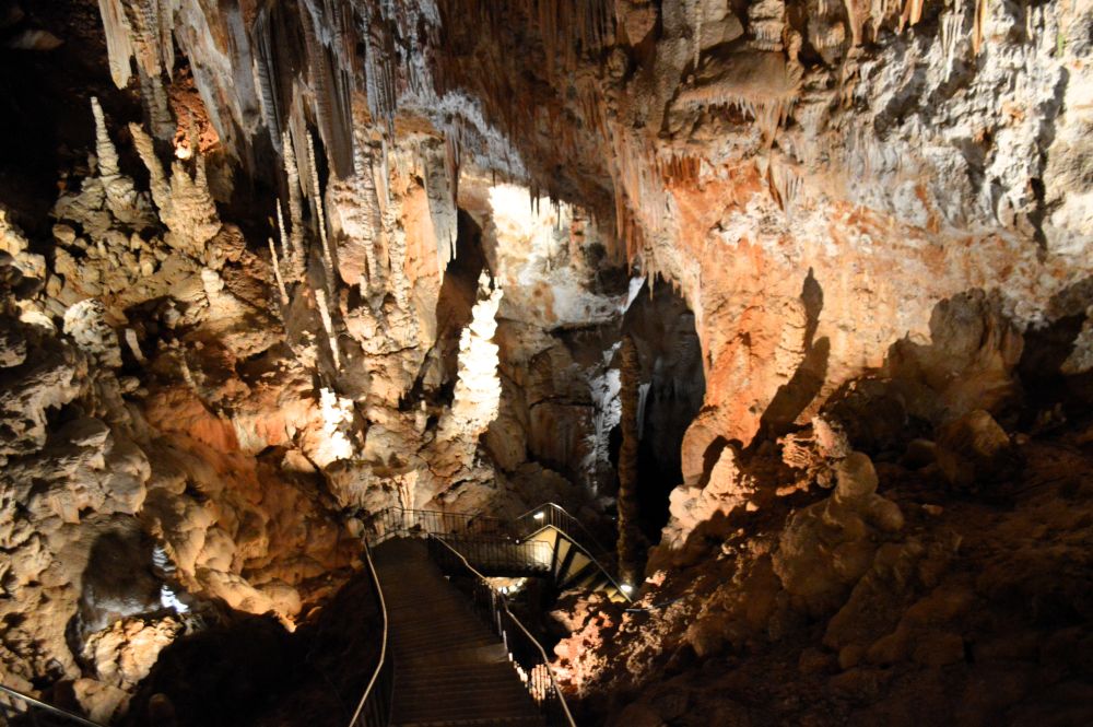 concrétions souterraines de l'Aven d'Orgnac