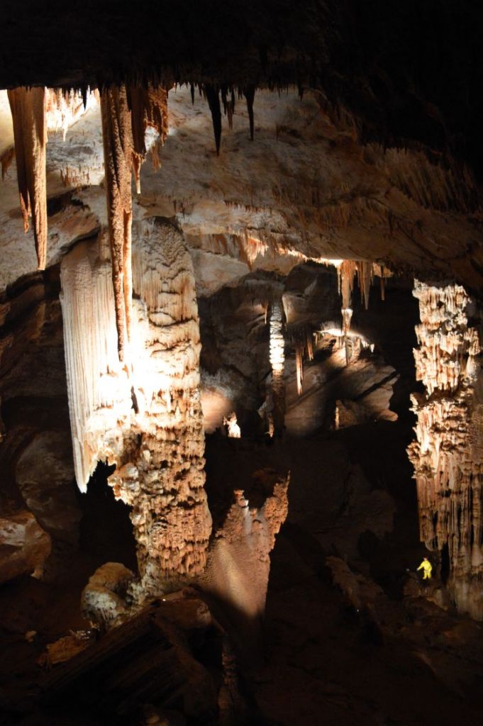 concrétions souterraines de l'Aven d'Orgnac