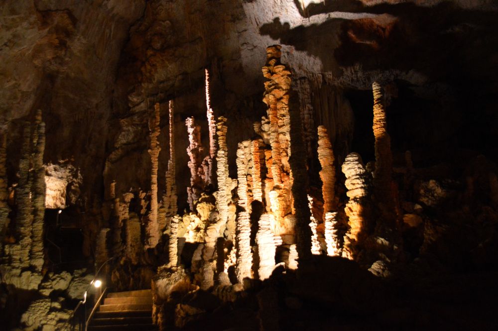 stalagmites en forme de piles de pancakes
