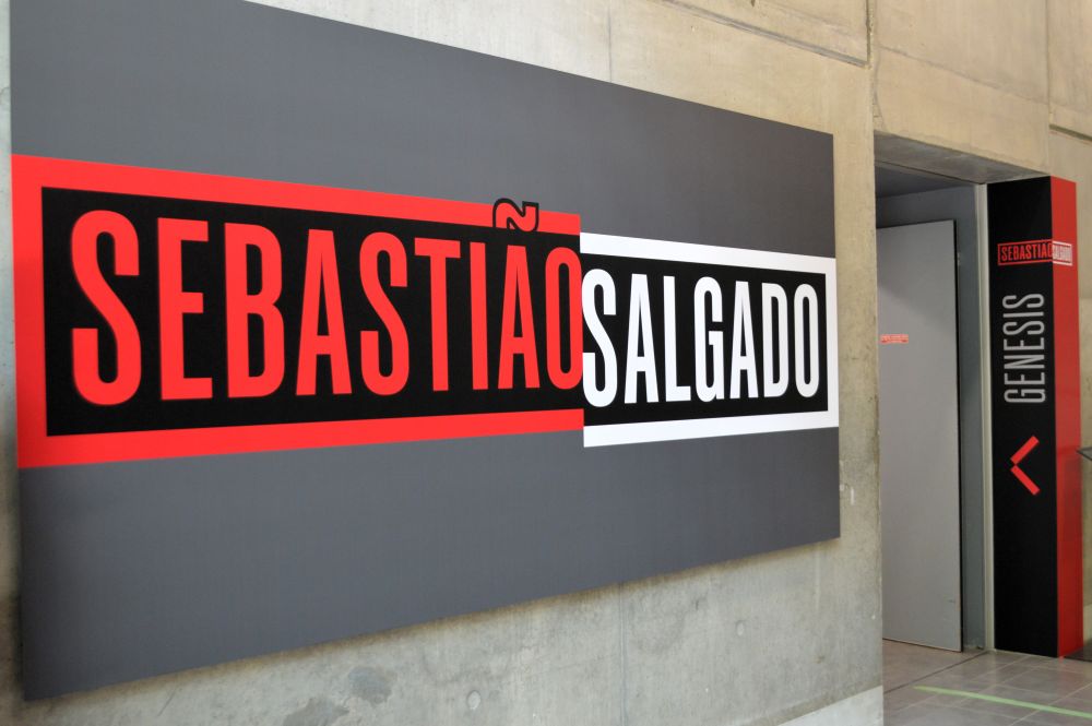 entrée de l'exposition Genesis de Sebastião Salgado à Montélimar