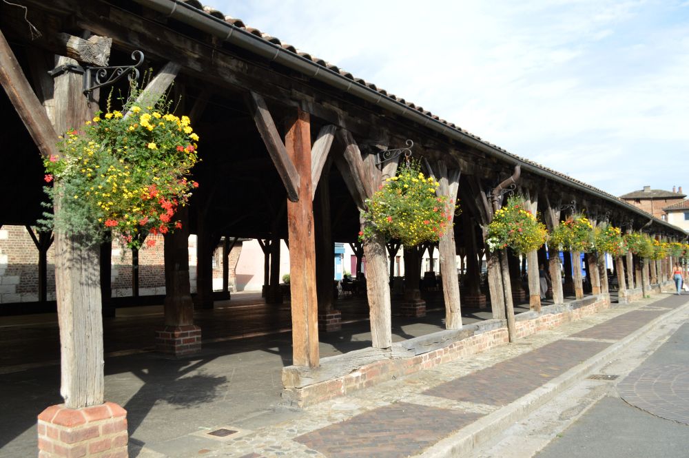 les halles de Chatillon sur Chalaronne