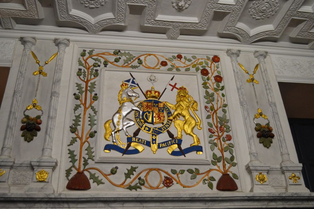 armoirie d'Ecosse et d'Angleterre