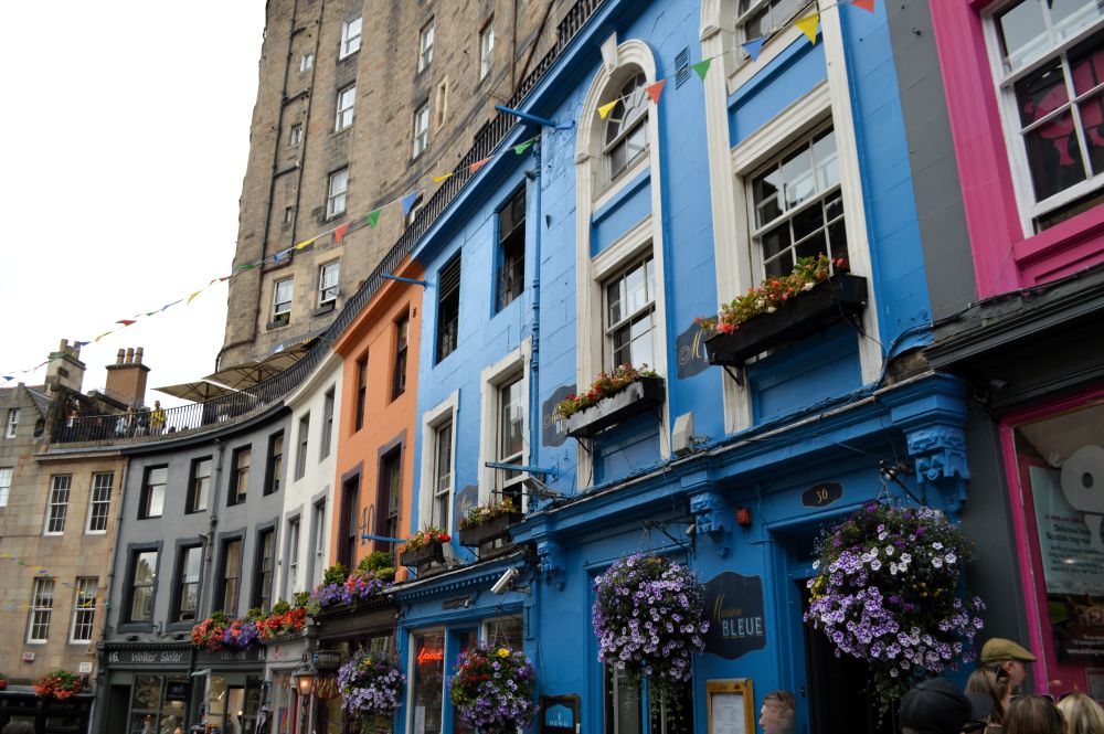 Victoria street à Edimbourg
