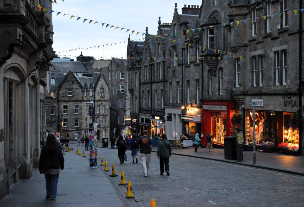 Cockburn Street à Edimbourg