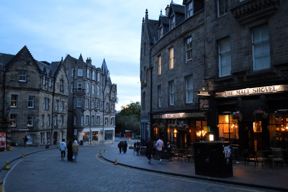 Cockburn Street à Edimbourg