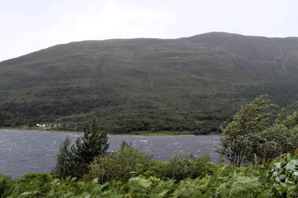 Loch Leven sous la tempête