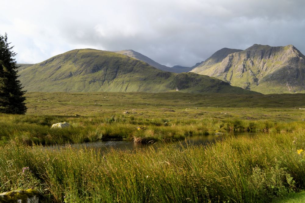 paysage de la vallée de Glencoe