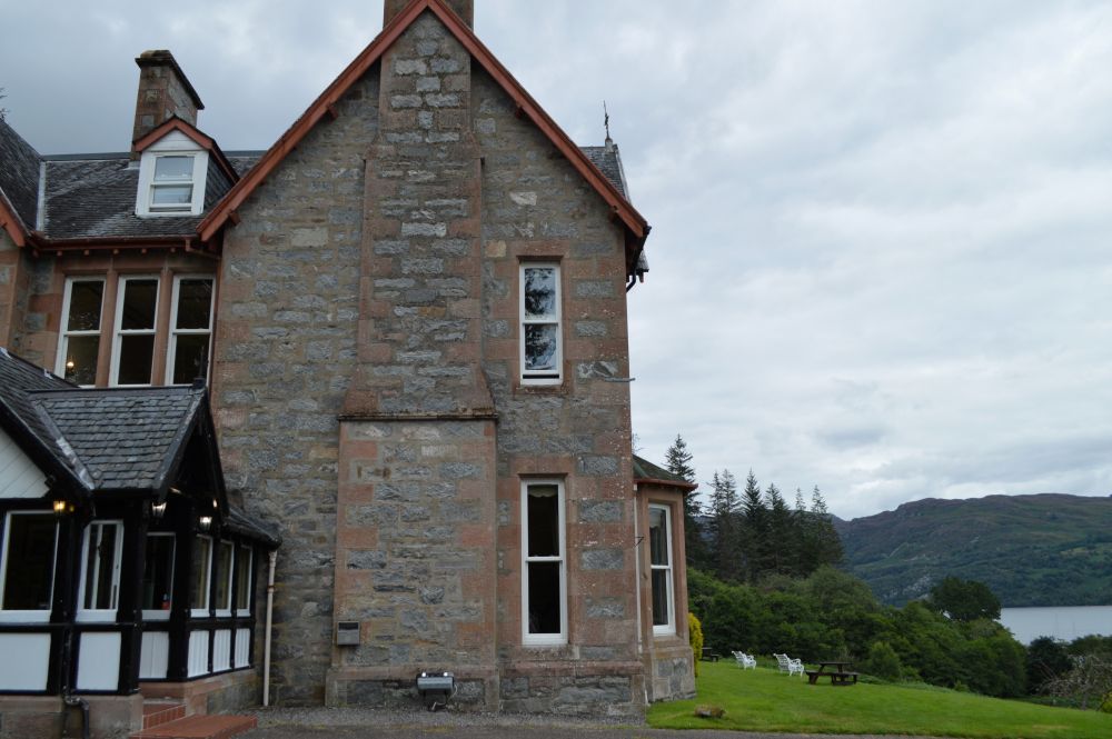 un ancien relais de chasse avec vue sur le Loch Ness