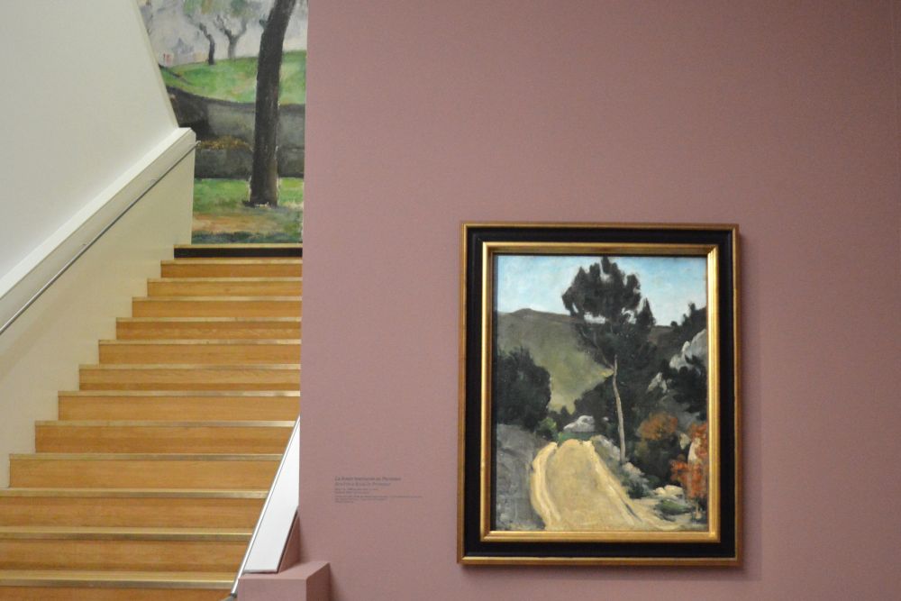 au musée Granet durant l'exposition Cezanne au Jas de Bouffan en 2025