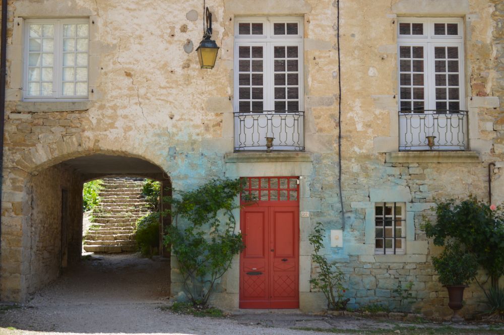 façade d'une maison du 18e siècle
