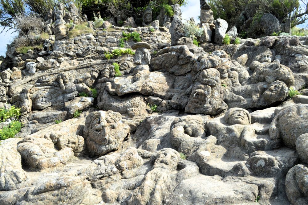 rochers sculptés de Rothéneuf