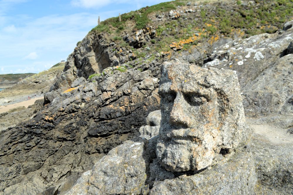 rochers sculptés de Rothéneuf