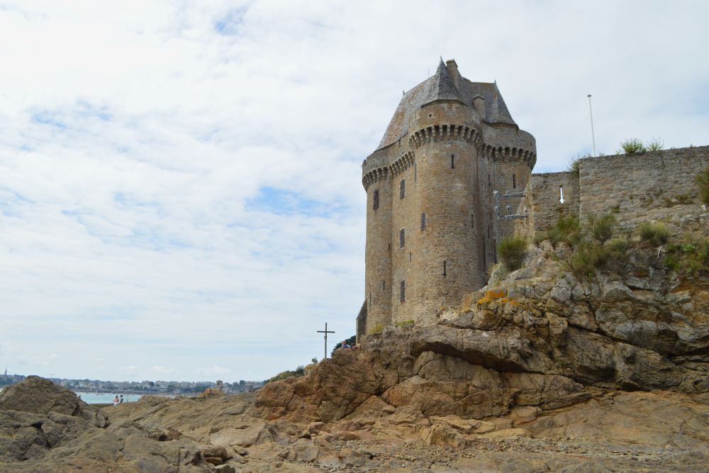 Tour Solidor à Saint Malo dans le quartier de Saint Servan