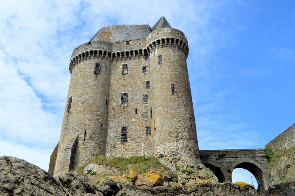 Tour Solidor à Saint Malo dans le quartier de Saint Servan