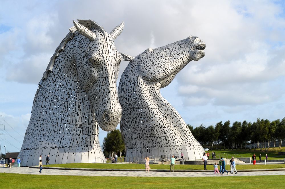 The Kelpies à Falkirk
