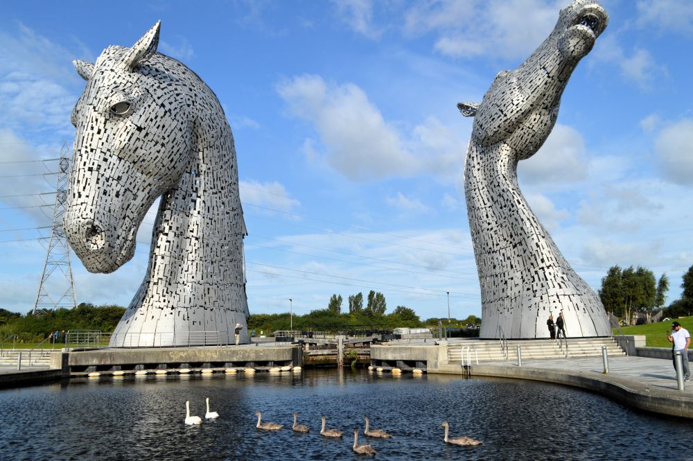 The Kelpies à Falkirk