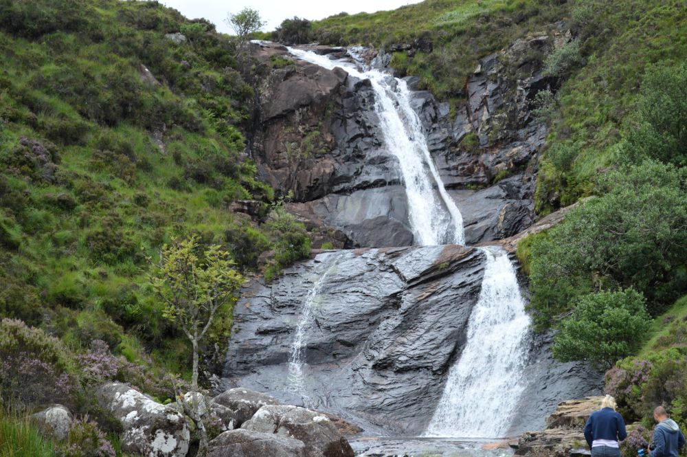 cascade Eas a' Bhradain sur l'île de Skye