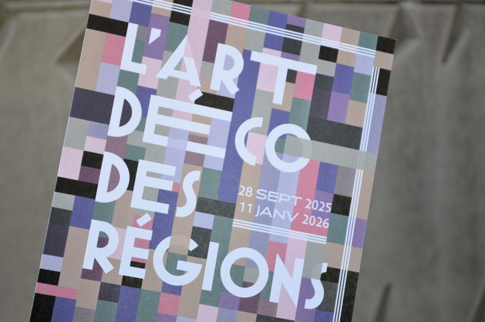 L'art déco des régions - affiche de l'exposition au Musée de Valence