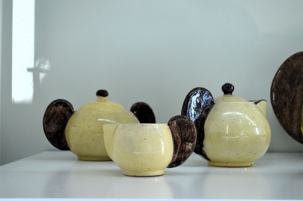 service à thé d'Etienne Noël en céramique