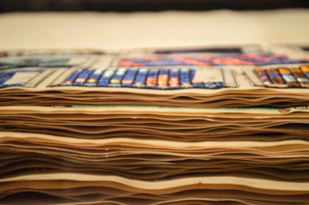 Livre d'échantillons de rubans