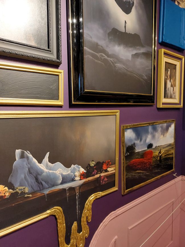 Installation Hors Cadre par Charlène Planche