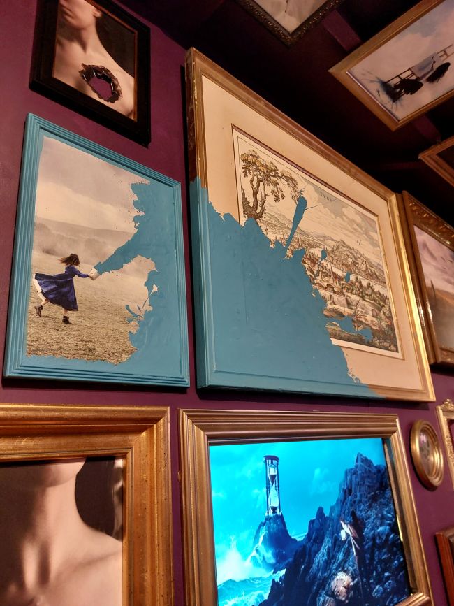 Installation Hors Cadre par Charlène Planche