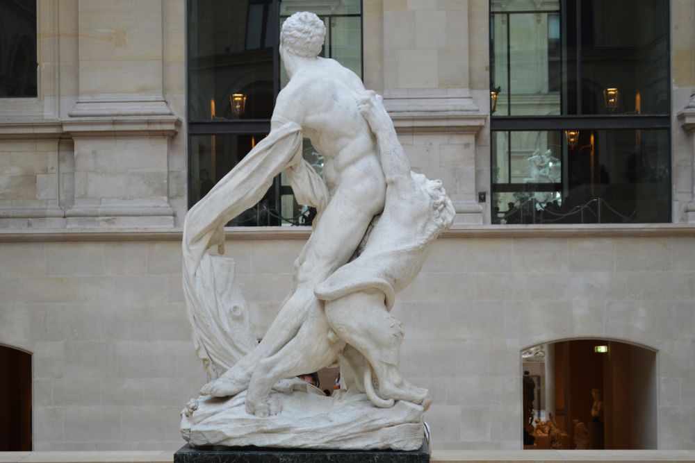 Milon de Crotonne par le sculpteur Puget