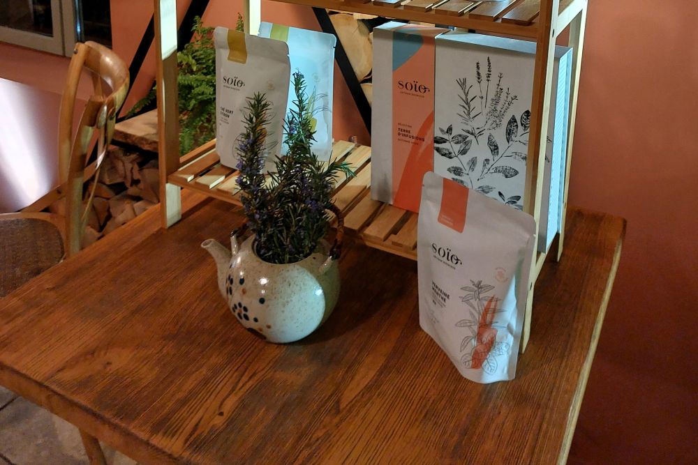 sachets et coffrets de thés de la marque Soïo