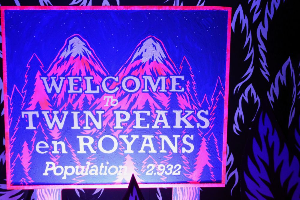 oeuvre immersive Twin Peaks en Royans de Nicolas Badout