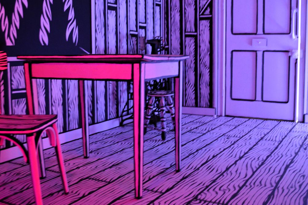 oeuvre immersive Twin Peaks en Royans de Nicolas Badout