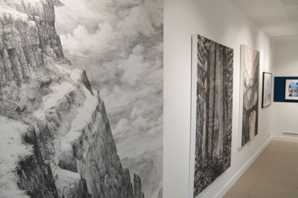 Les sentinelles de l'Aurore, travail préparatoire à une bande dessinée par Yan Vita