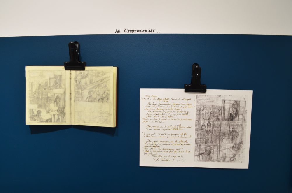 Les sentinelles de l'Aurore, travail préparatoire à une bande dessinée par Yan Vita