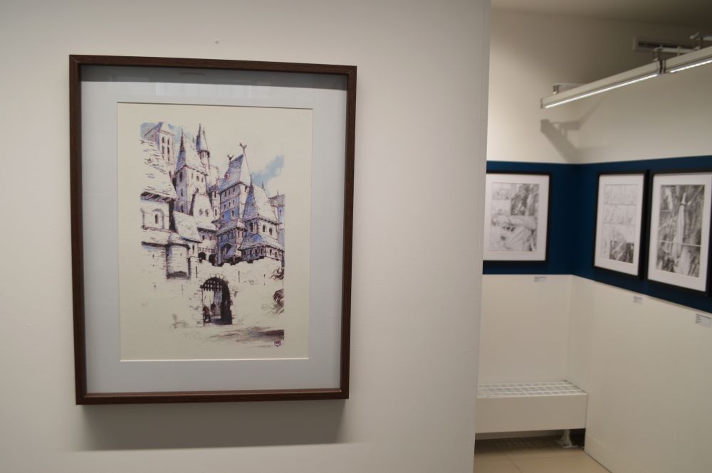 Les sentinelles de l'Aurore, travail préparatoire à une bande dessinée par Yan Vita